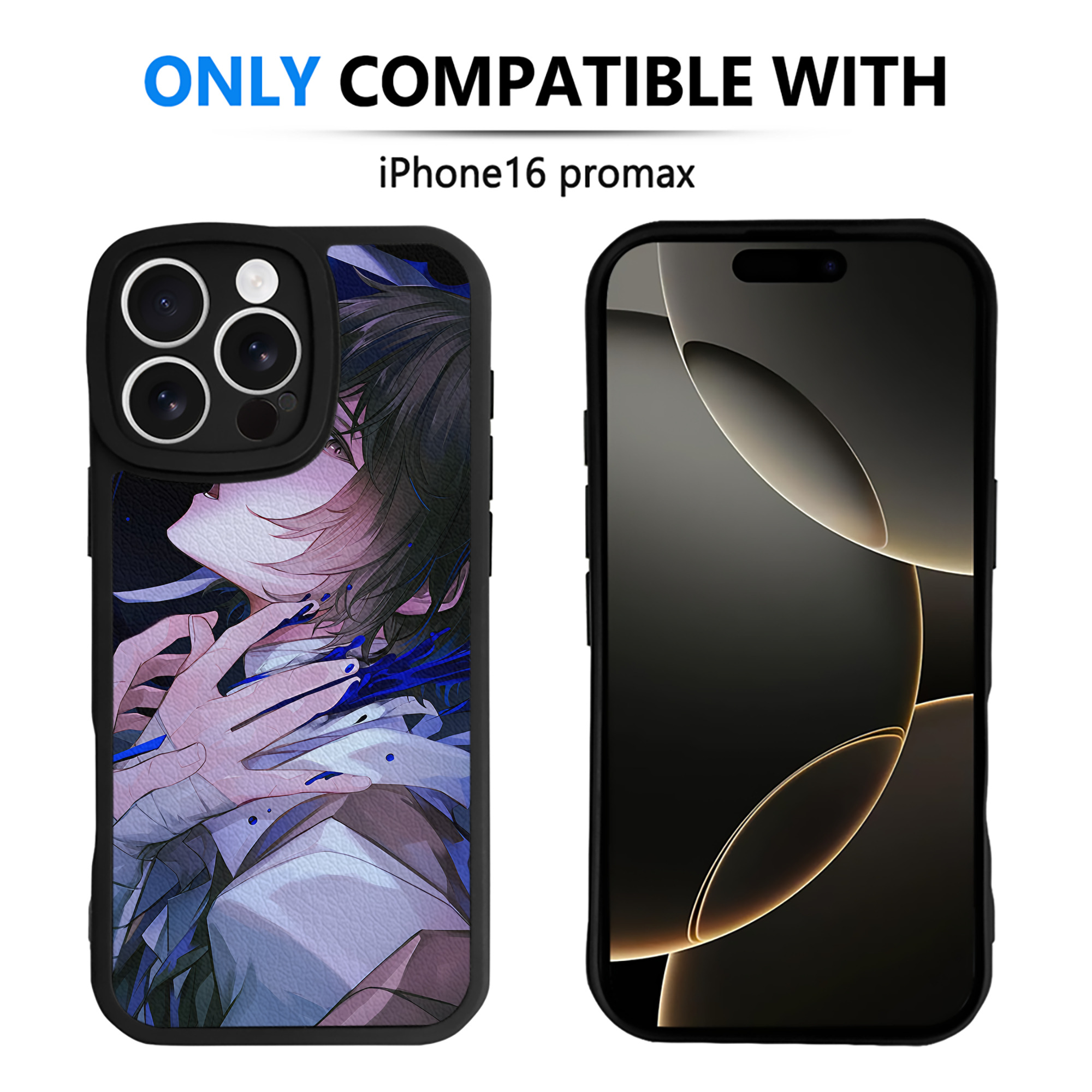 （画像用） 文豪ストレイドッグス Bungo Stray Dogs 【iPhone 16シリーズ対応】シリコンスマホケース（レザー調） 材質：シリコン